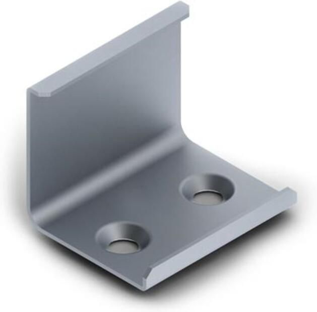 Velleman MONTAGEBEUGEL VOOR ALUMINIUMPROFIEL VOOR LEDSTRIP ALU-45 VERENSTAAL ZILVER