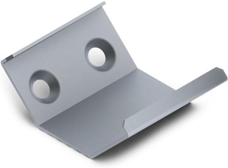 Velleman MONTAGEBEUGEL VOOR ALUMINIUMPROFIEL VOOR LEDSTRIP ALU-CORNER VERENSTAAL ZILVER