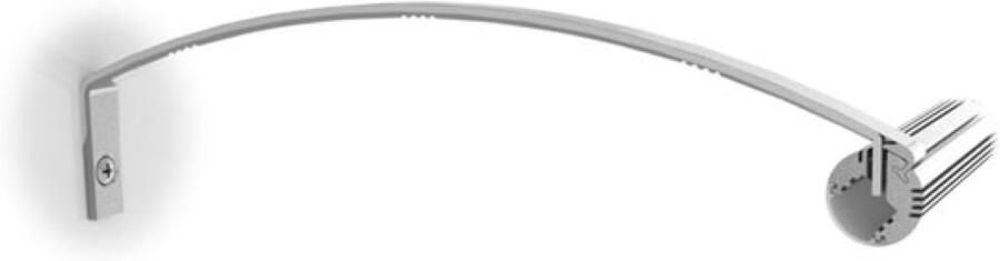 Velleman MONTAGEBEUGEL VOOR ALUMINIUMPROFIEL VOOR LEDSTRIP ALU-ROUND VOOR KAST ZILVER