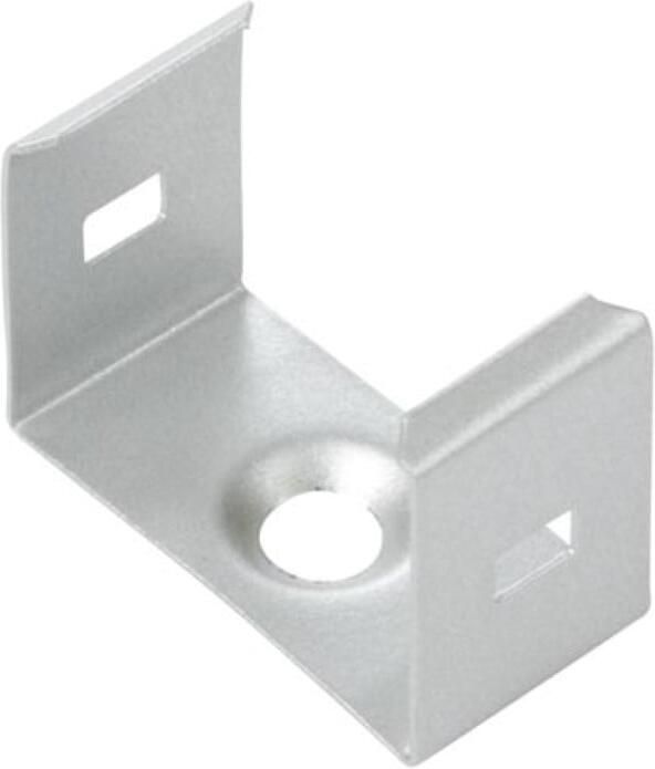 Velleman MONTAGEBEUGEL VOOR ALUMINIUMPROFIEL VOOR LEDSTRIP SLIMLINE BREEDTE 15 mm VERENSTAAL ZILVER