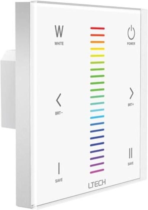 Velleman MULTI-ZONE SYSTEEM TOUCHPANEL LED-DIMMER VOOR RGBW-LED DMX RF