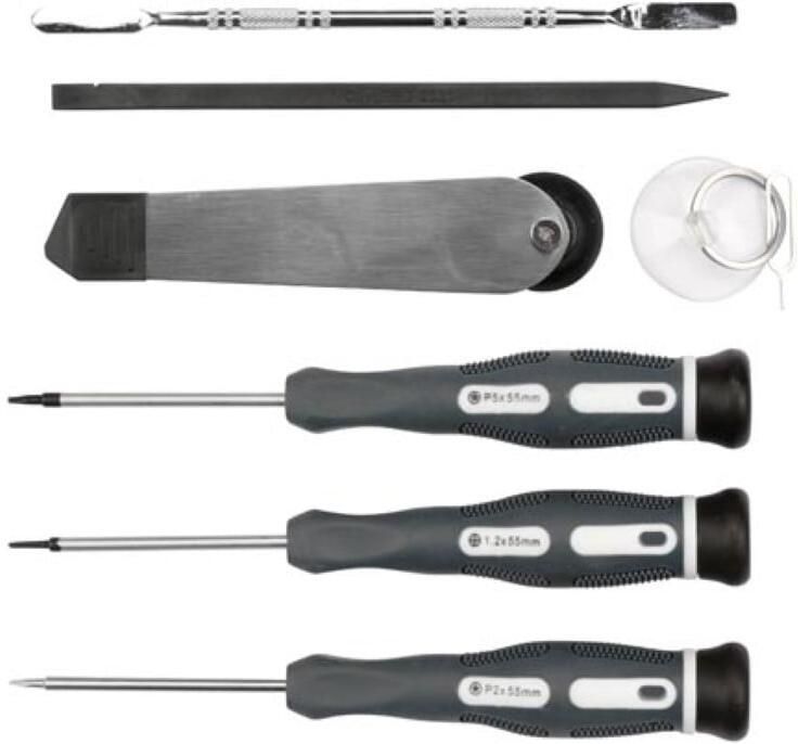 Velleman MULTIFUNCTIONELE TOOLSET VOOR MOBIELE TELEFOONS 8 st.