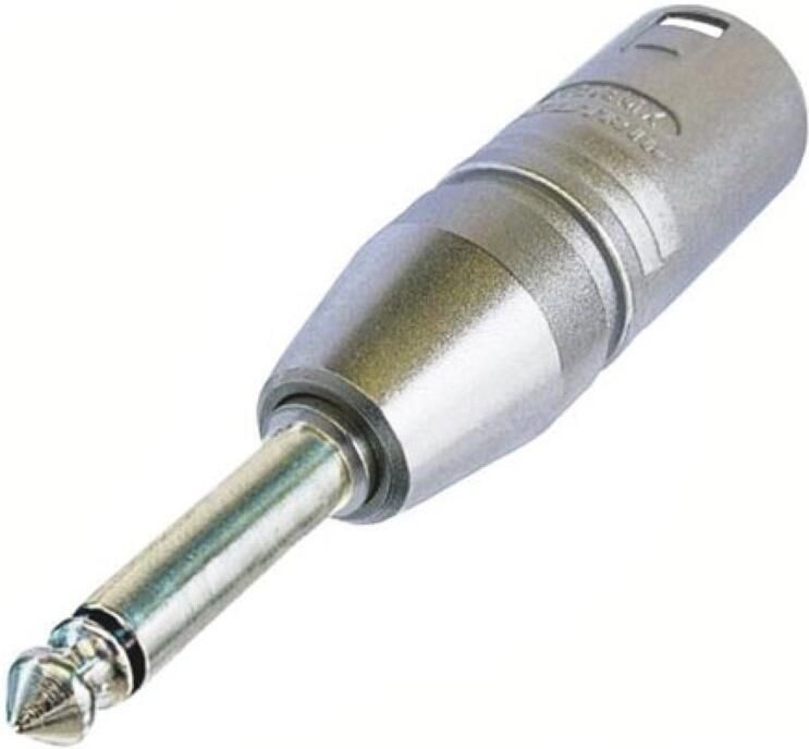 Velleman NEUTRIK 3-POLIGE XLR MANNELIJK NAAR MONO 1 4"PLUG