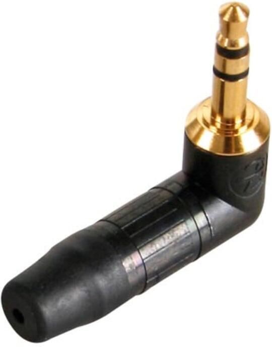 Velleman NEUTRIK 3.5mm PLUG HAAKS ZWART