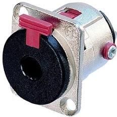 Velleman NEUTRIK JACK PLUG CONNECTOR 3-POLIG VROUWELIJK VERZILVERD VERNIKKELD D-FORMAAT