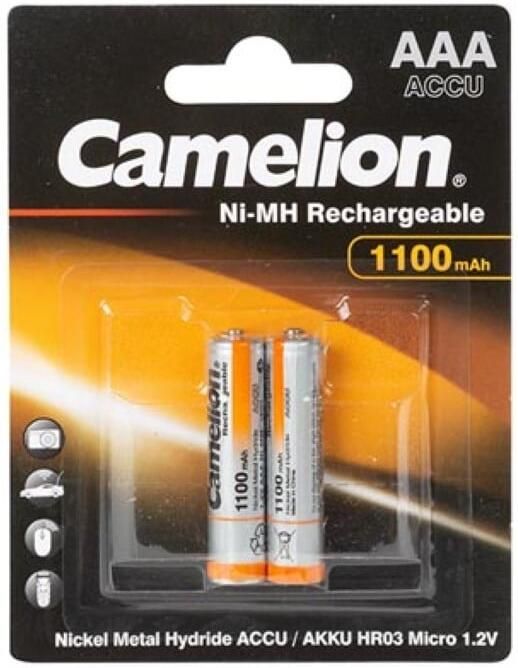 Velleman NiMH AAA 1.2V-1100mAh (2 kaart)