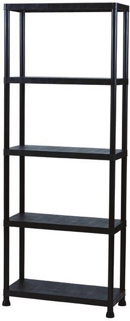 Velleman Opbergrek 60 x 30 x 181 cm 5 legplanken