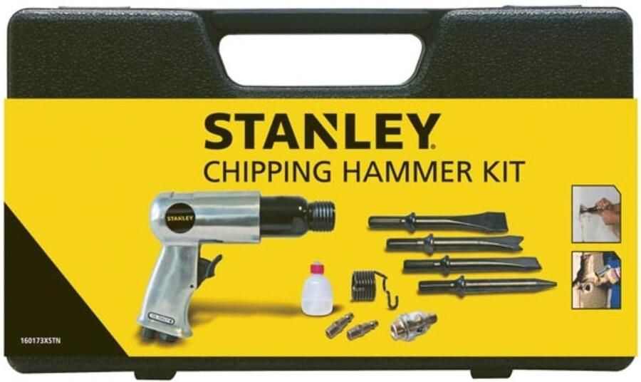 Velleman Pneumatische Hamer 4 Beitels en Zeskantschacht