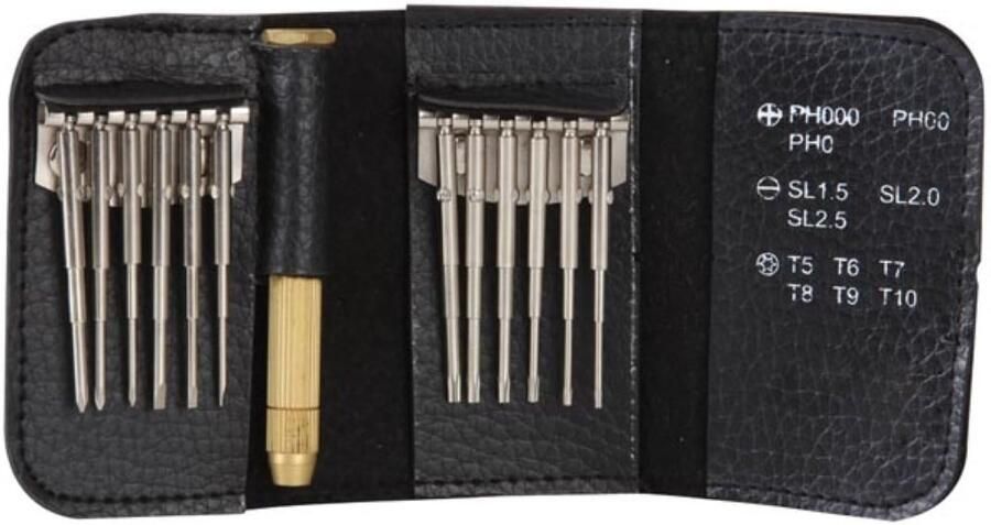 Velleman PRECISIESCHROEVENDRAAIERSET CR-V 12-IN-1