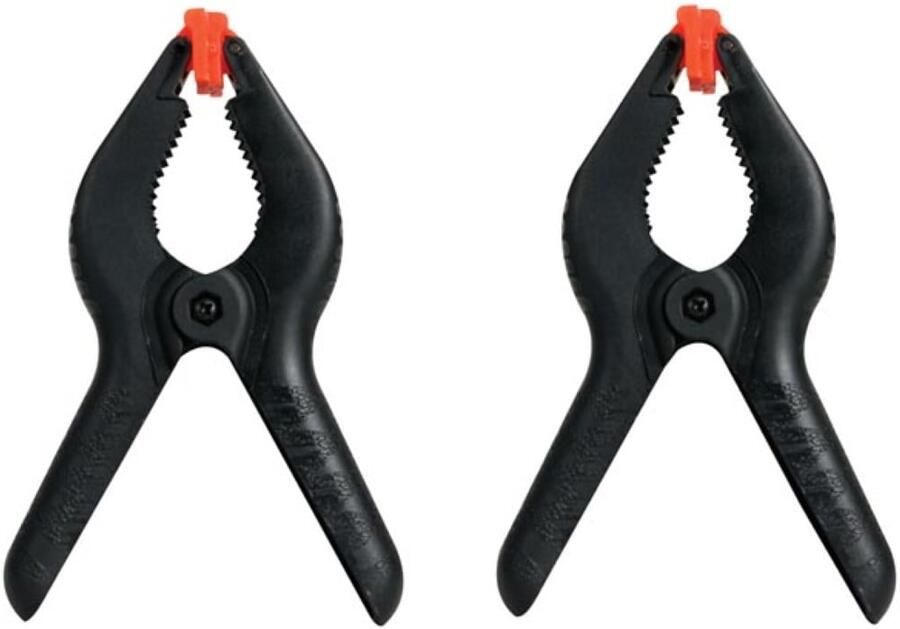 Velleman PVC LIJMKLEMMEN 6"- 2 st.