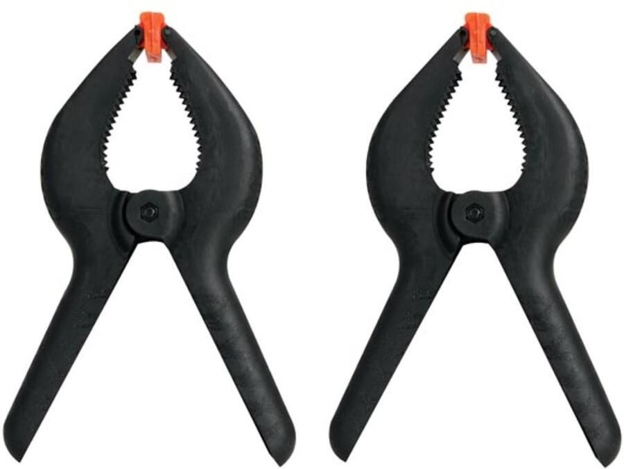 Velleman PVC LIJMKLEMMEN 9"- 2 st.