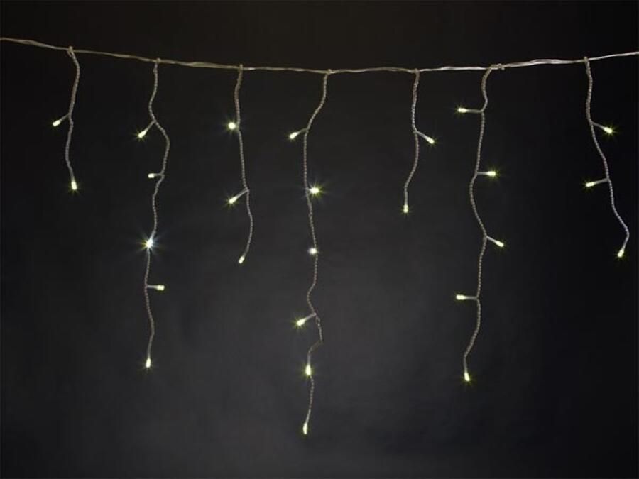 Velleman RANA LED 2 x 1.3 m 150 leds warmwit transparante kabel 24 V