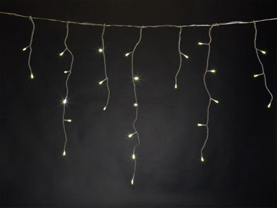 Velleman RANA LED 4 x 0.6 m 144 leds warmwit transparante kabel modulator 24 V