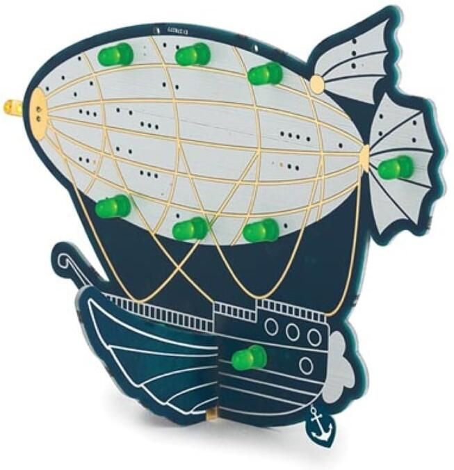 Velleman Retro Zeppelin Educatieve Soldeerkit