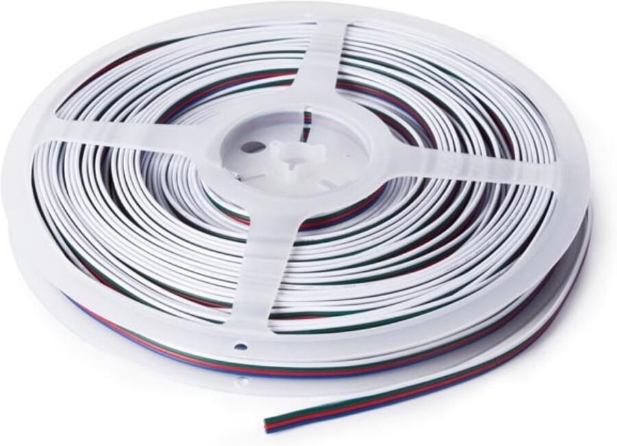 Velleman RGB-KABEL VOOR LEDSTRIPS 4-ADERIG 25 m (4 x 0.33 mmÃÂ²)
