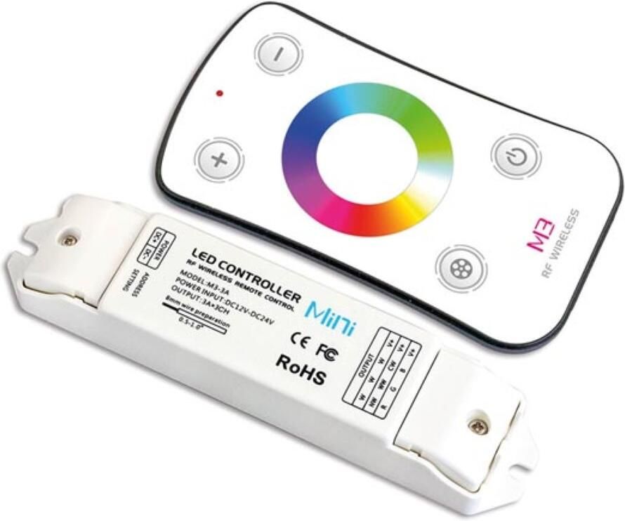 Velleman RGB LED-CONTROLLER MET RF-AFSTANDSBEDIENING