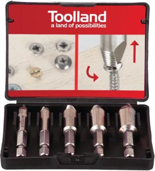 Velleman SCHROEFVERWIJDERSET 5-delig