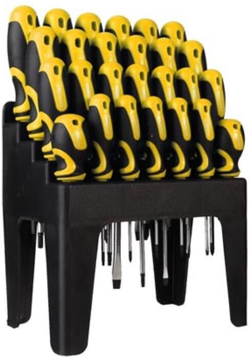 Velleman SCHROEVENDRAAIERSET MET HOUDER 26-delig