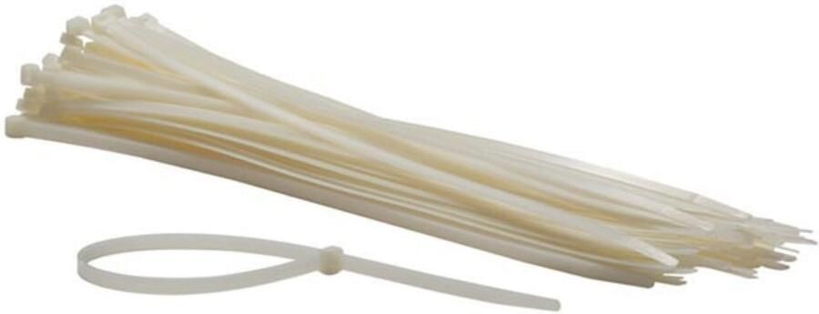 Velleman SET MET NYLON KABELBINDERS 8.8 x 500 mm WIT (100 st.)