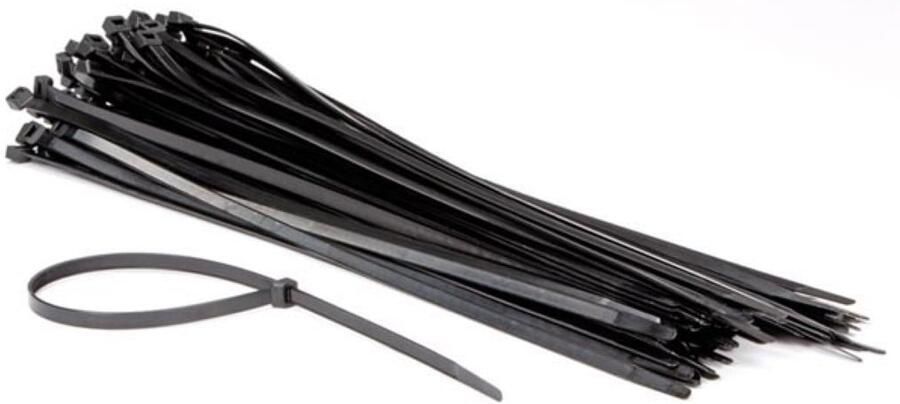 Velleman SET MET NYLON KABELBINDERS 8.8 x 500 mm ZWART (100 st.)