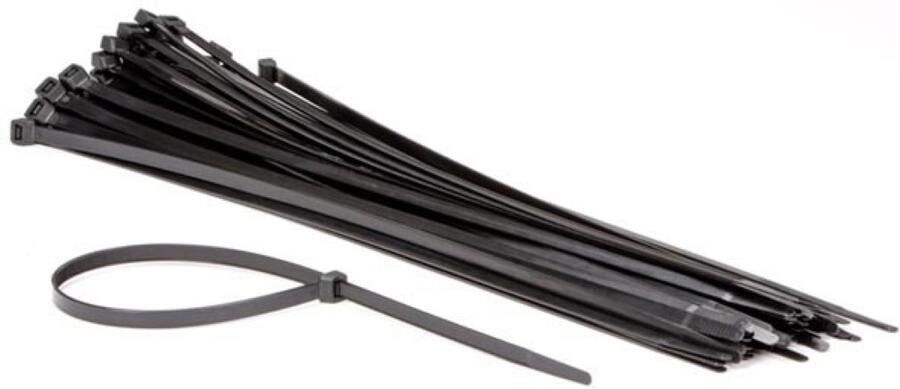 Velleman SET MET NYLON KABELBINDERS 8.8 x 500 mm ZWART (50 st.)