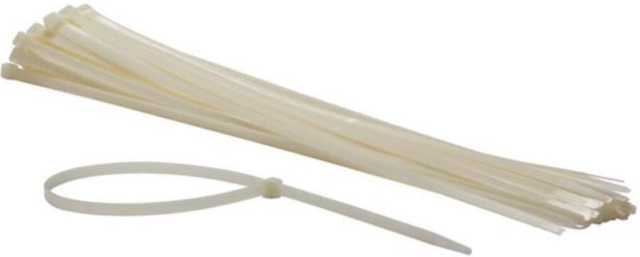 Velleman SET MET NYLON KABELBINDERS 8.8 x 610 mm WIT (50 st.)