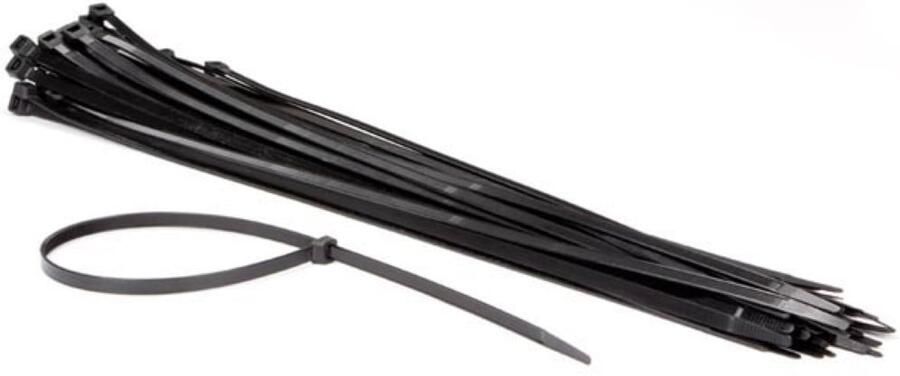 Velleman SET MET NYLON KABELBINDERS 8.8 x 610 mm ZWART (50 st.)