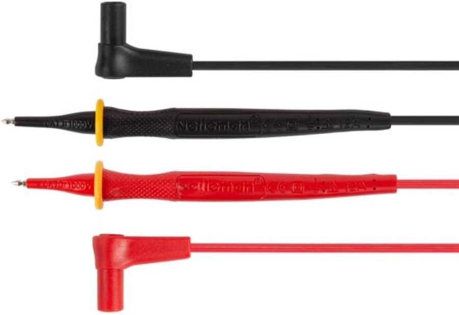 Velleman SET MET PVC MEETSNOEREN CAT III 600 V 12 A 18 AWG LENGTE 70 cm