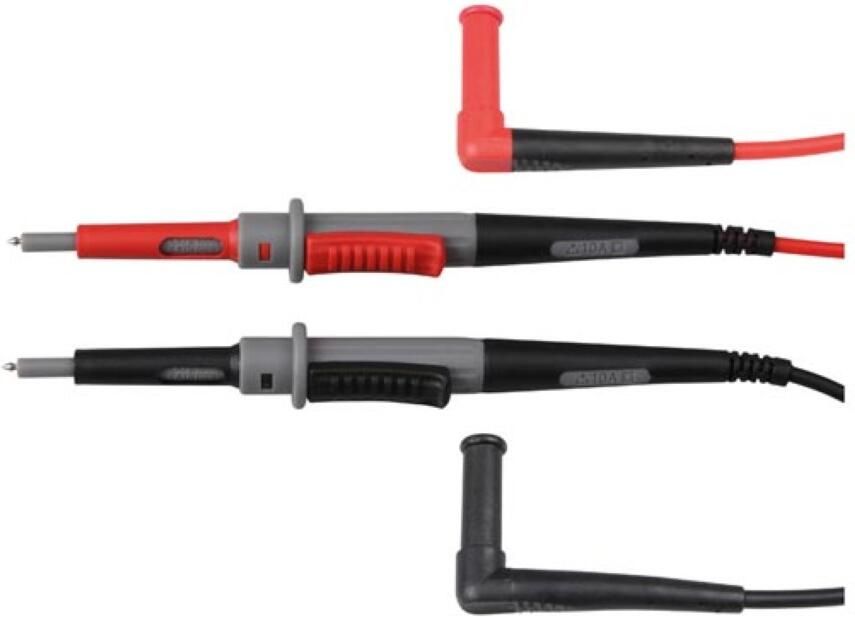 Velleman SET MET PVC-MEETSNOEREN CAT IV 10 A 2 mm 4 mm LENGTE 100 cm