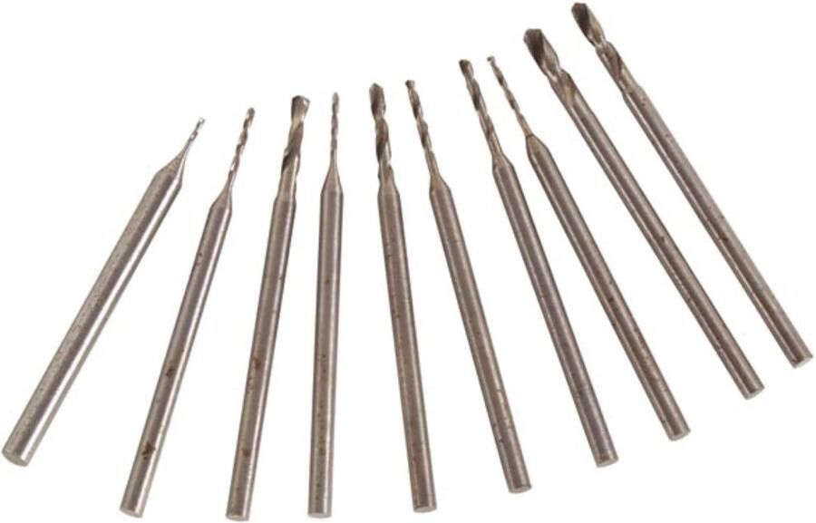 Velleman SET MINI BOORKOPJES 10 st.