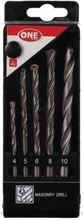 Velleman SET STEEN-&BETONBOREN 5-delig