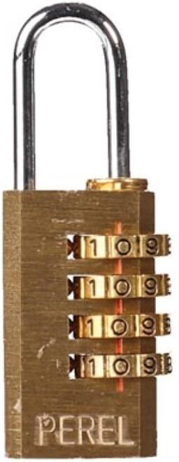 Velleman SET VAN 3 CIJFERHANGSLOTEN 20 mm