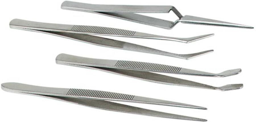 Velleman SET VAN 4 PINCETTEN