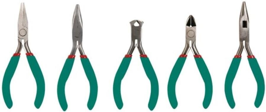 Velleman SET VAN 5 PRECISIETANGEN