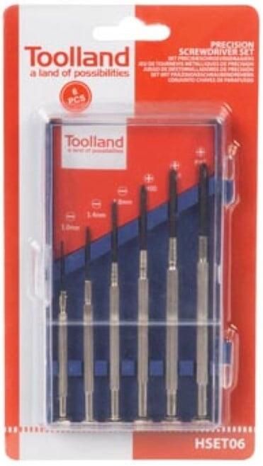 Velleman SET VAN 6 PRECISIESCHROEVENDRAAIERS