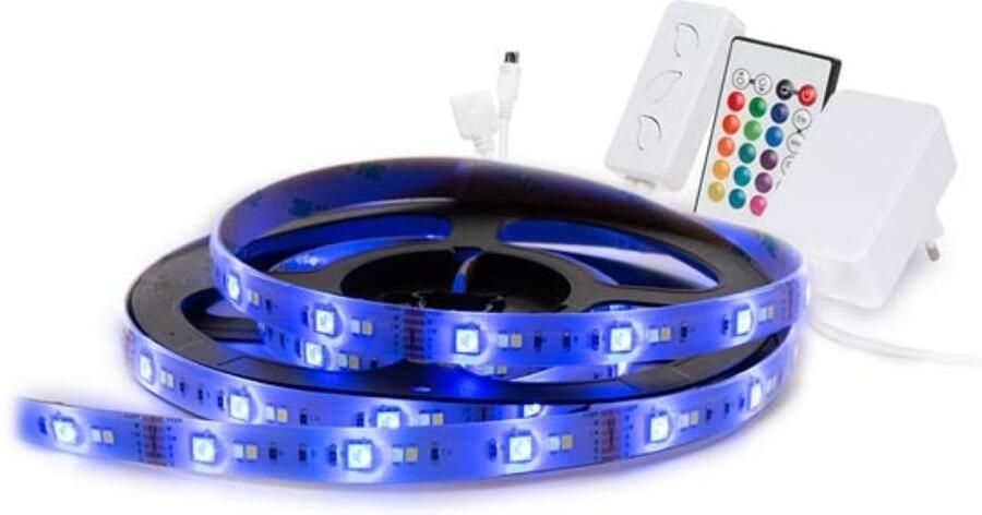 Velleman SMART WIFI RGB-LEDSTRIP KIT KOUDWIT&WARMWIT 5 m 12 VDC