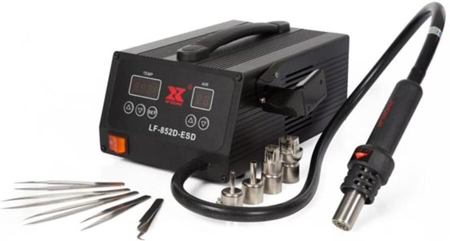 Velleman SOLDEERSTATION VOOR SMD-COMPONENTEN ESD-VEILIG 600 W