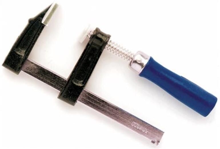 F-klem lijmklem F-spanklem voor houtbewerking klem metaalbewerker houtklem max. klemopening 100 mm 100 x 50 mm 275 g erg