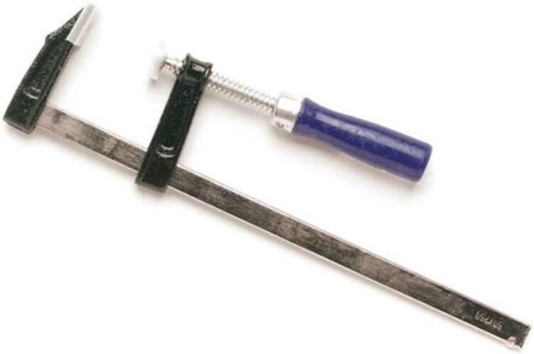 Velleman F-klem lijmklem F-spanklem voor houtbewerking klem metaalbewerker houtklem max. klemopening 250 mm 250 x 50 mm 360 g erg