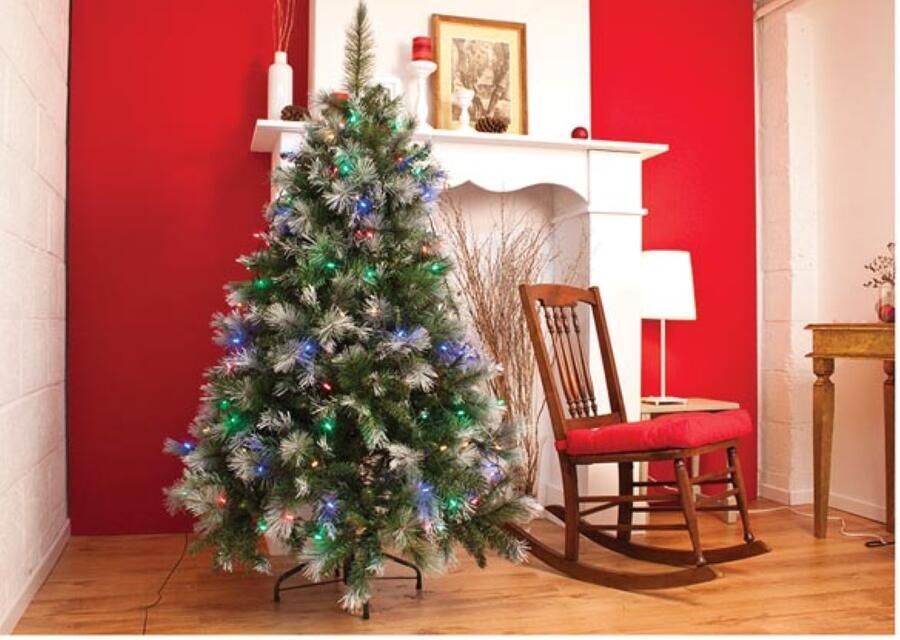 Velleman Speed Light LED 140 leds veelkleurig groene kabel modulator 24 V (voor bomen tot 150 cm)