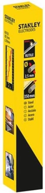 Velleman STANLEY LASSEN RUTIELE ELEKTRODES TRIO (50 x 2 mm 50 x 2.5 mm 30 x 3.25 mm)