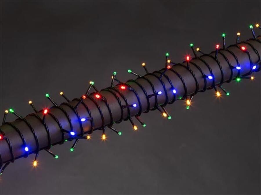 Velleman STELLA LED 20 m 300 leds veelkleurig groene kabel 24 V