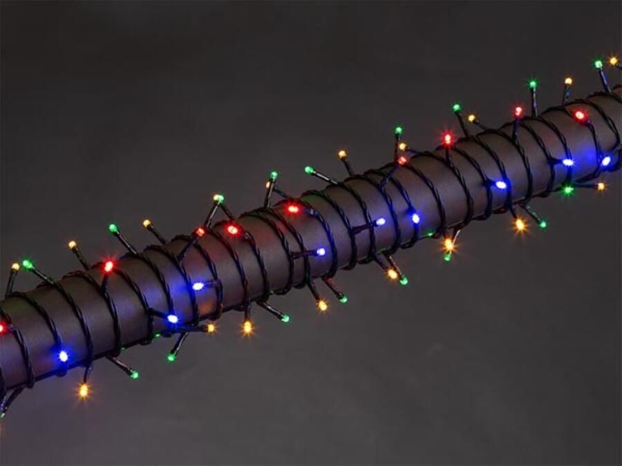 Velleman STELLA LED 8 m 120 leds veelkleurig groene kabel 24 V