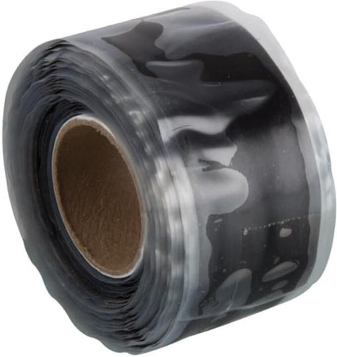 Velleman Stretch&fuse tape zwart 25 mm x 3 m