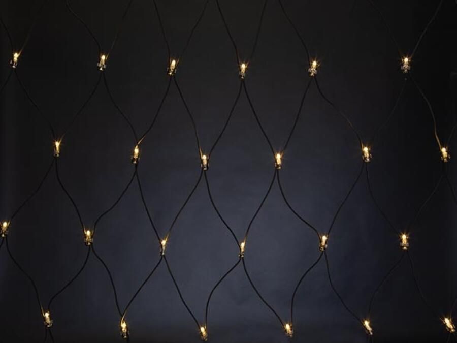 Velleman SUBRA LED Subra extension 2 x 2 m 144 leds warmwit zwarte kabel 230 V