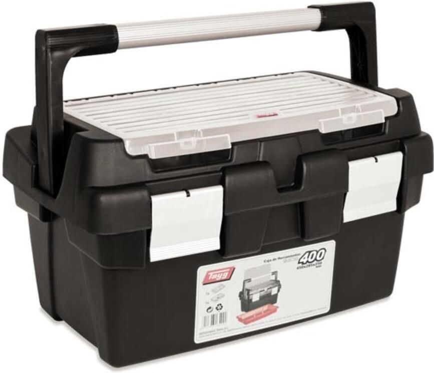 Velleman TAYG GEREEDSCHAPSKOFFER 400 x 225 x 190 mm MET INLEGBAK 17 1 L