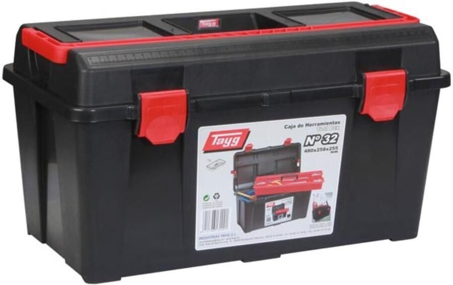 Velleman TAYG Gereedschapskoffer 480 x 258 x 255 mm met Inlegbak 31 5 L