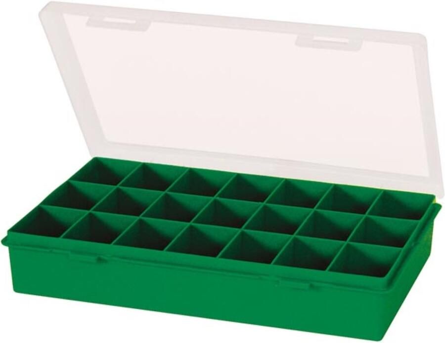 Velleman TAYG Opbergkoffer 290 x 195 x 54 mm 21 Sorteervakken 3 L