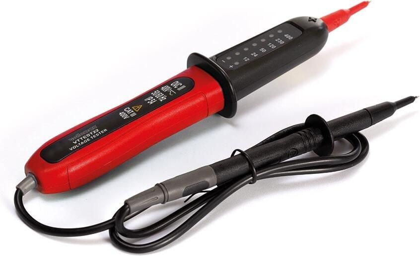 Velleman Tweepolige spanningstester Cat III 400V LED-indicatie