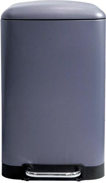 Velleman metalen pedaalemmer met uitneembare emmer solide antislipvoet en versterkte pedaal ideaal voor thuis en op kantoor inhoud 30